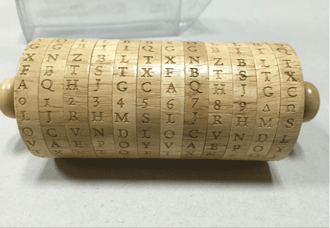 木（mù）製（zhì）滾輪360º旋轉打標