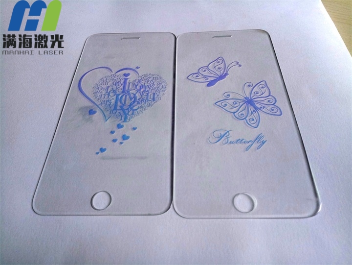 手（shǒu）機鋼化玻璃膜泛彩光學鍍激光鐳雕（diāo）
