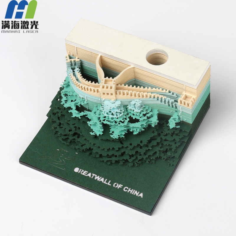 創意定製3D立（lì）體便簽紙便利貼模型