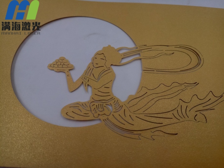 紙製（zhì）品激光鐳射“嫦娥奔月圖”