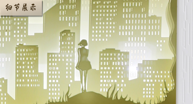 家居（jū）創意光影紙雕燈小夜燈定（dìng）製廠家（jiā）