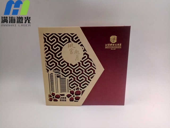 月餅紙盒激光切割鏤空加工