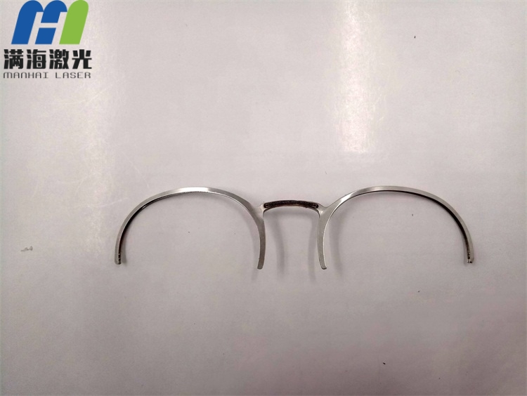 眼鏡架鼻梁激光刻字加工工藝