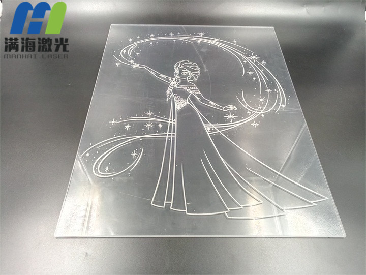 亞克力（lì）板動畫人物激光雕花