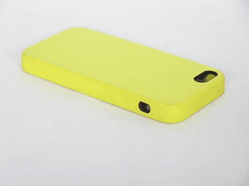 紅色手機保護套激光（guāng）打標