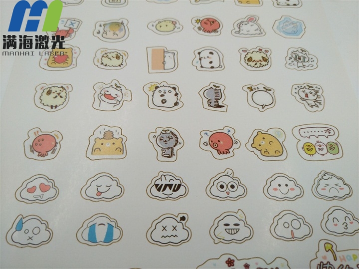 不幹膠紙製品激光切割加工