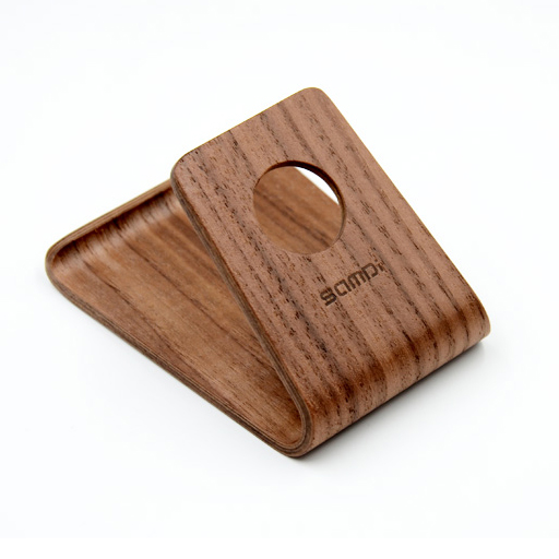 激光雕（diāo）刻木製手機支架底座定製（zhì）