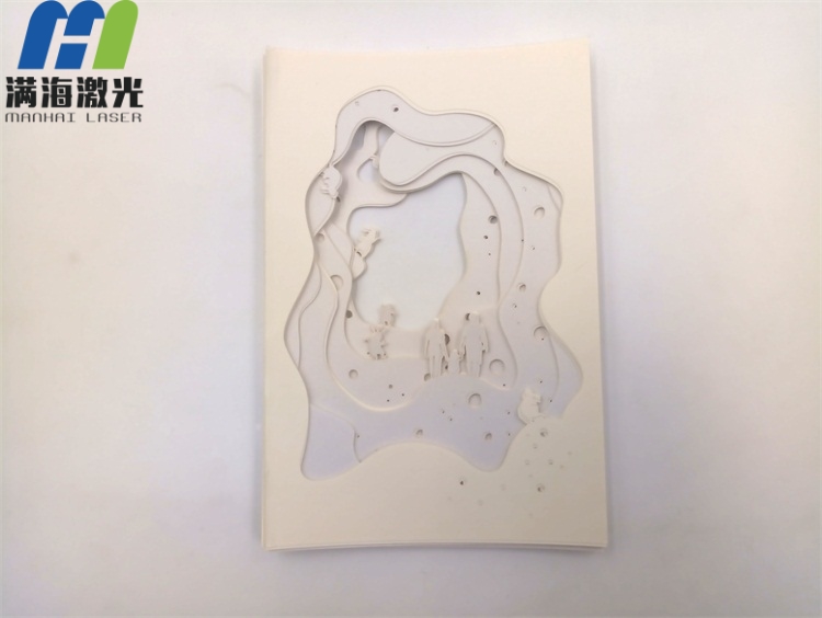 紙雕燈卡紙激光切（qiē）割加工