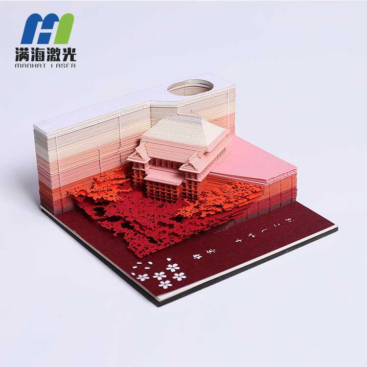 立體紙雕模（mó）型便簽紙