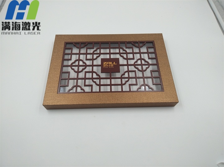 中秋紙製月餅盒激（jī）光（guāng）鏤空加工