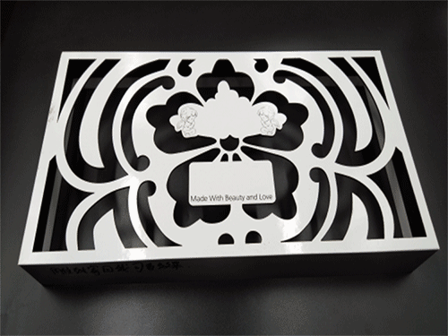 紙製禮盒激光切割