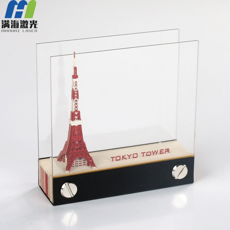 抖音便簽紙創意3d立體模（mó）型紙雕便簽紙定（dìng）製批發