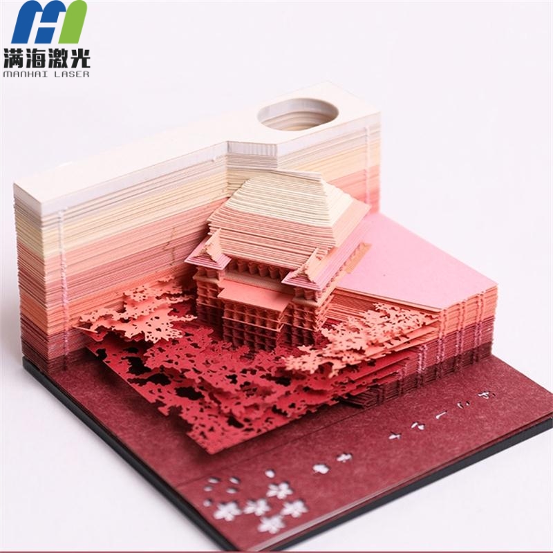 清（qīng）水寺立體模型便簽定製創意便簽定製廠家