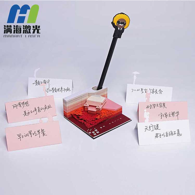 清水（shuǐ）寺立體模型（xíng）便（biàn）簽定製創意便簽定製廠家（jiā）